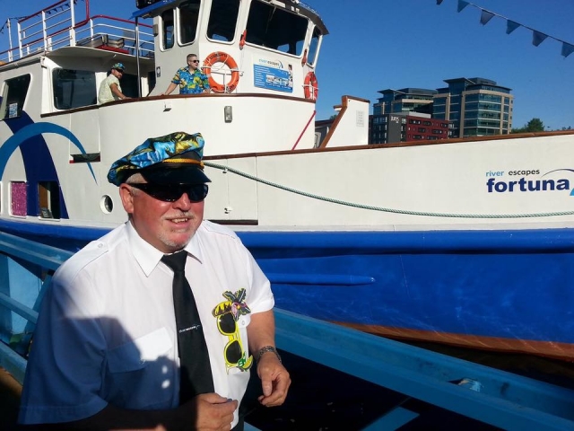 the captain of the boat