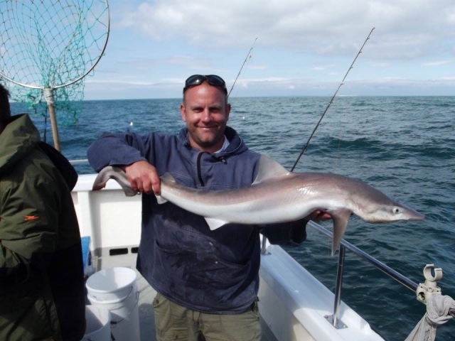Fishing at Keyhaven