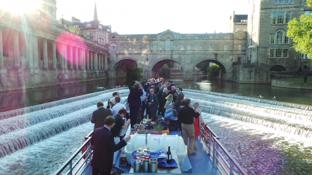 An amazing river party