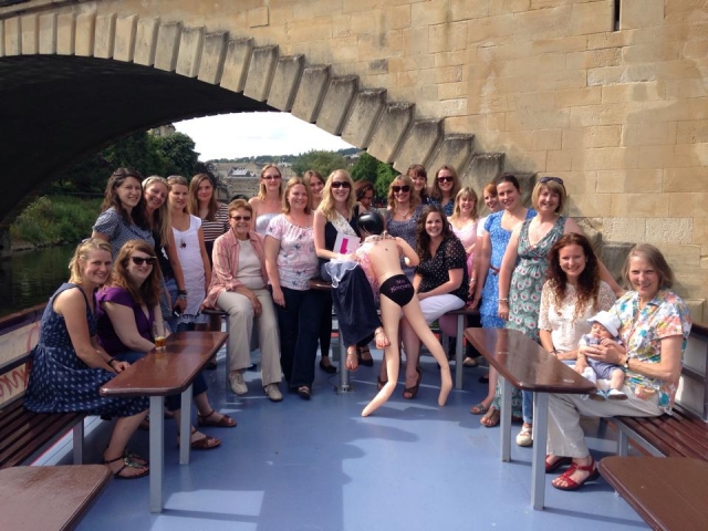 Hen party in Bath