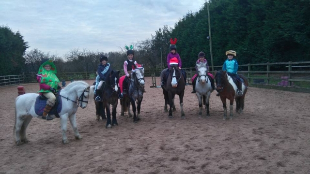 Pony club fun lesson