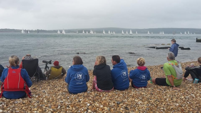 Enjoying hte beautiful scenery