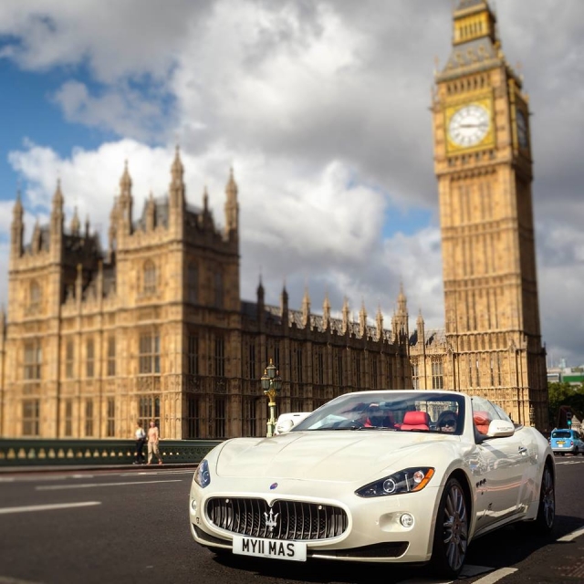 我们美丽的玛莎拉蒂。 