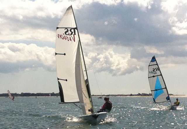 Dinghy sailing! 