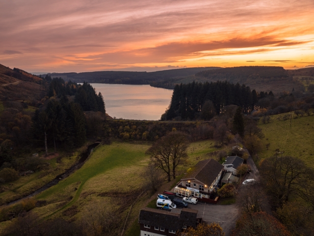 Fangen Sie diese atemberaubende Aussicht ein 