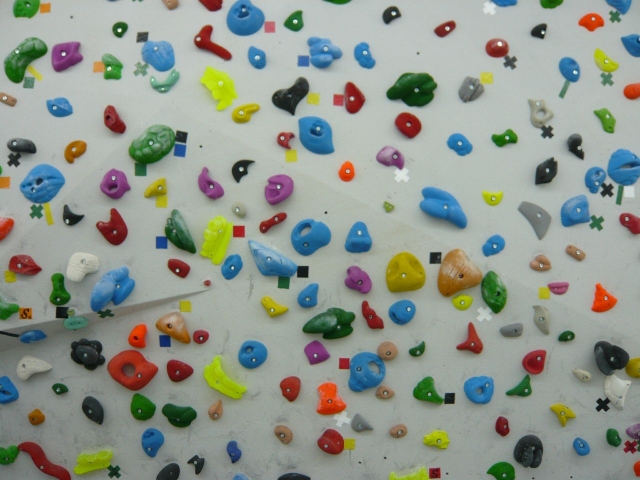 Explore the colorful rocks.