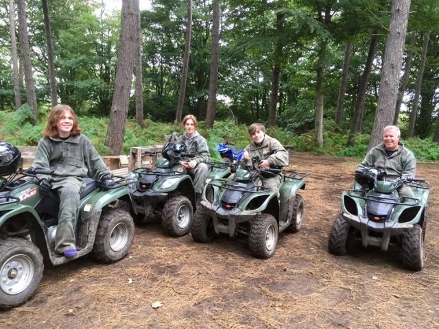 Ride in the woodlands! 