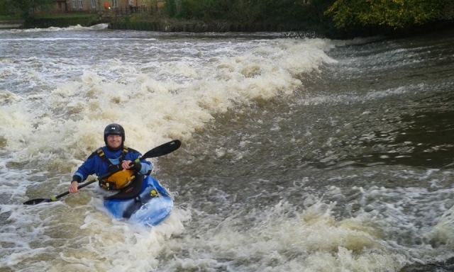  BCU Turnando de Kayak de três estrelas no Aquatic Leisure -9999- BCU Três estrelas Kayak Turning em Aquatic Leisure Three 