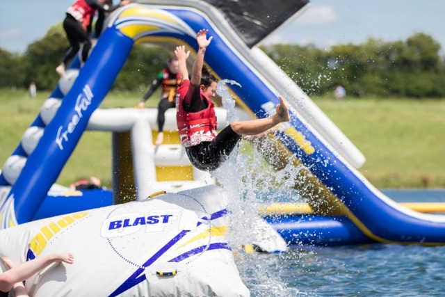 Enjoy extreme slides in  Aqua Park Rutland!