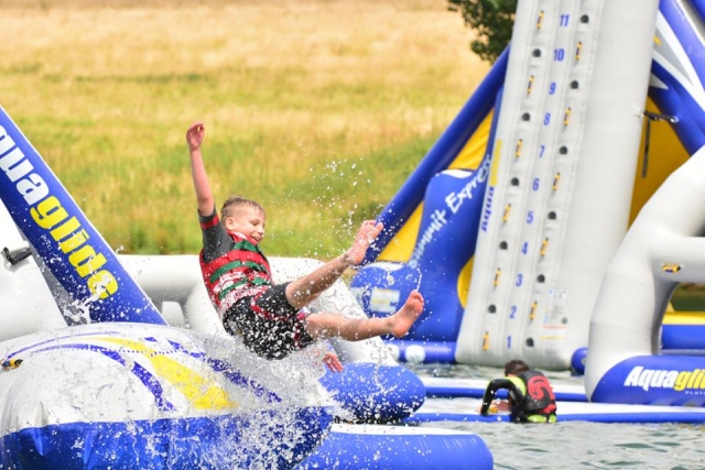 Enjoy extreme slides in  Aqua Park Rutland!