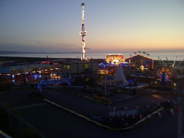  Go-kart está no divertido parque de Knightly 
