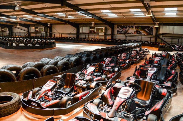  Teamsport Go Karting谢菲尔德的宽轨