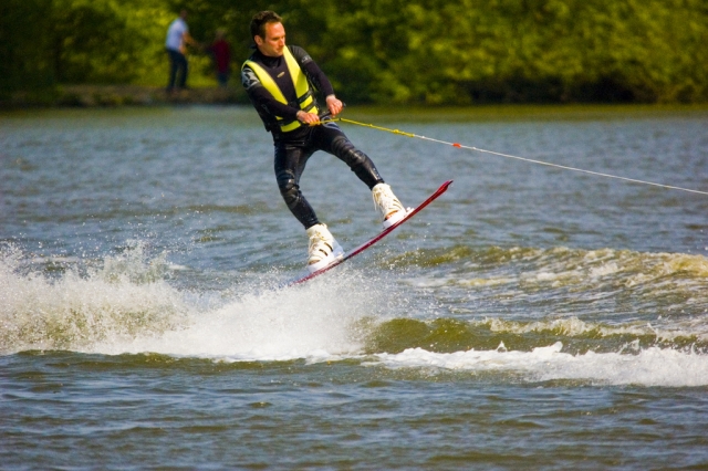 Water skiing with Oxford Wakeboard & Ski Club!