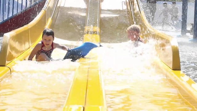 Our slides at Wheelgate Park Water Parks