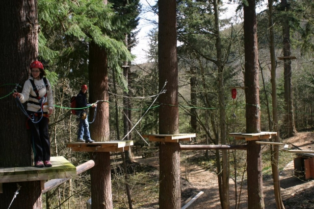 High Ropes with  Get Wet The Adventure Company