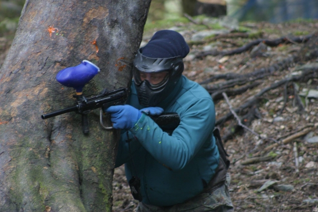 Paintballing with Get Wet The Adventure Company