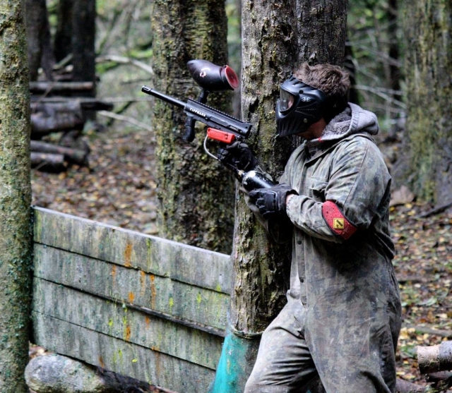 Paintballing with  Get Wet The Adventure Company