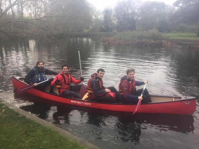 Canoë sur la Great Ouse 