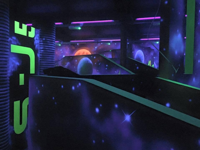  Laser Quest Preston 的游乐场 