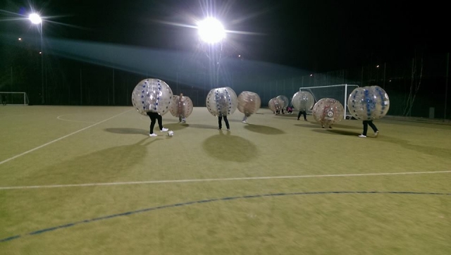 We play at night too!