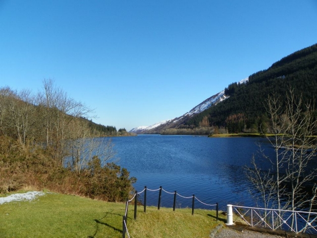 Os belos arredores do Great Glen Water Park 