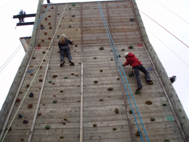 Escalada no Hilltop Outdoor Center! 