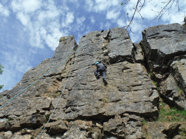  Climing en Waardale Adventure Center! 