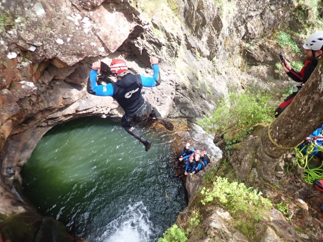  A empresa de canyoning 