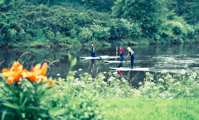  Stand up paddle avec des amis 