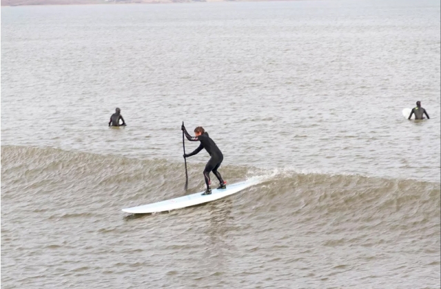  Stand up paddle sur la côte 