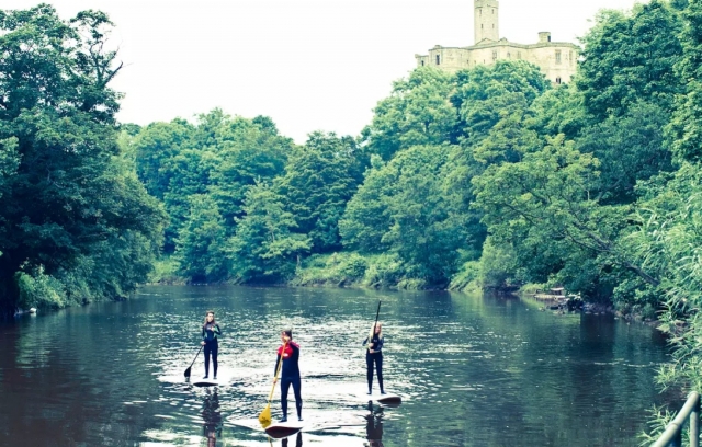  Stand up paddle dans l'Amble local rivières