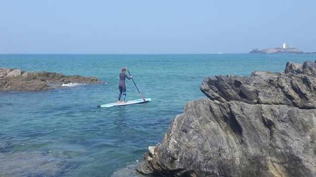  SUP en Cornwall 