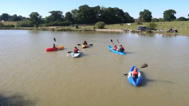 Getting some paddling skills