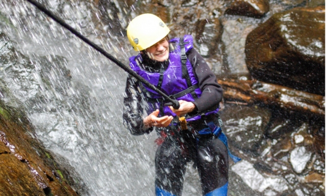 Canyoning in Scotland