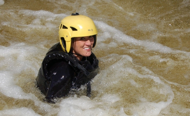 Into the water we go