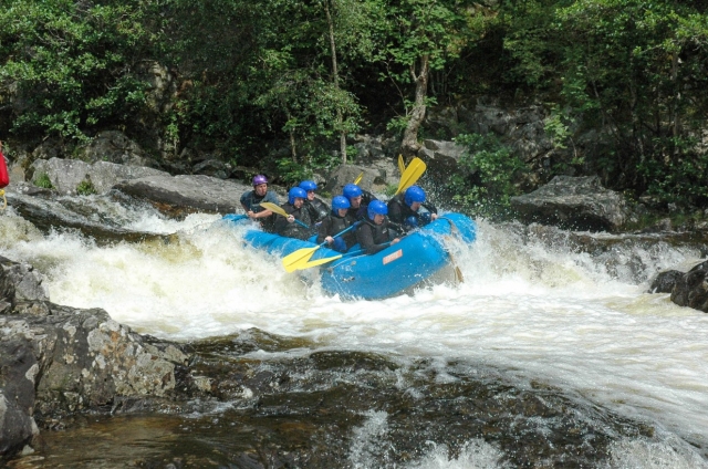  Sentir a adrenalina através das águas 