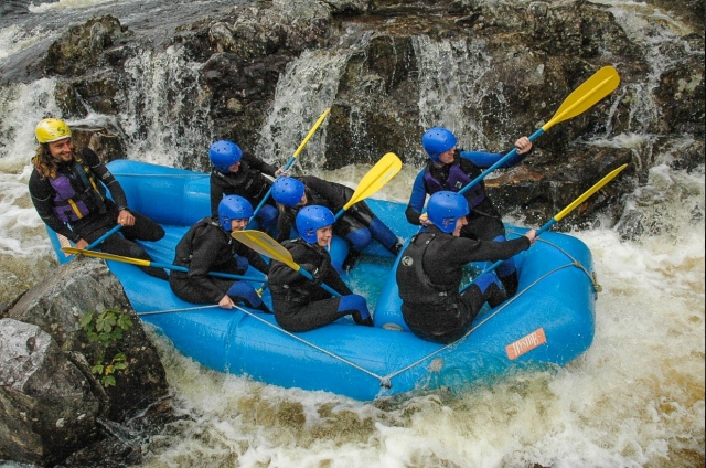  Aventura no rio Tummel