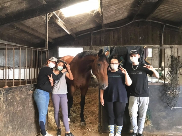 Ride a horse with us