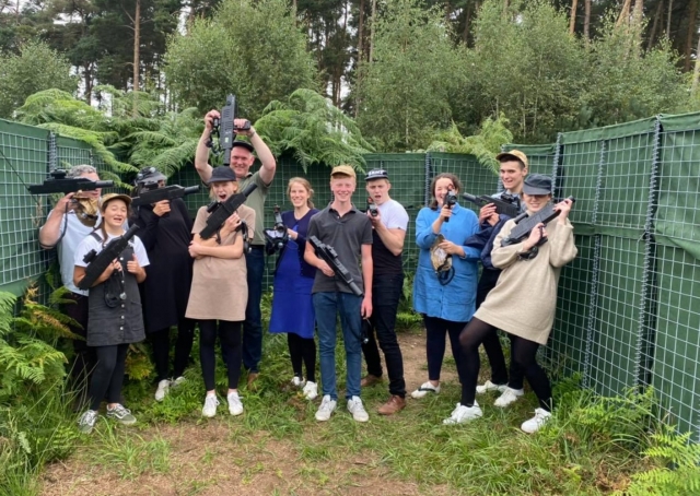  Famille de paintball 