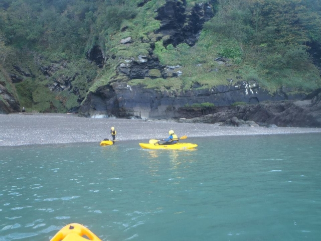 Kayak nel Devon