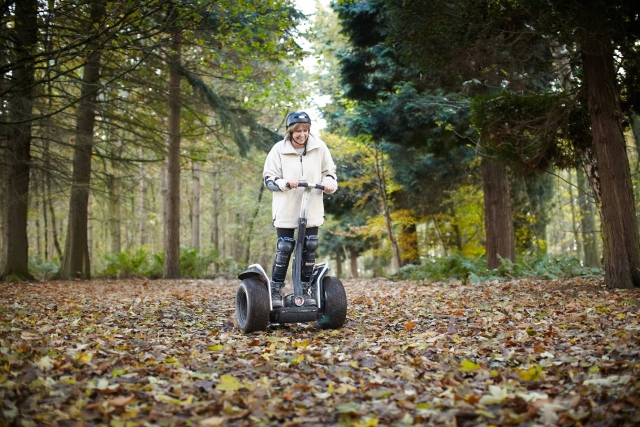 Segway in Preston Park