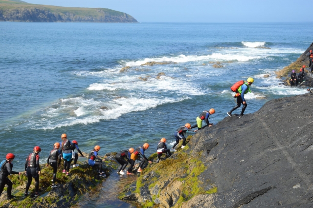 Coasteering Sessions at South Wales