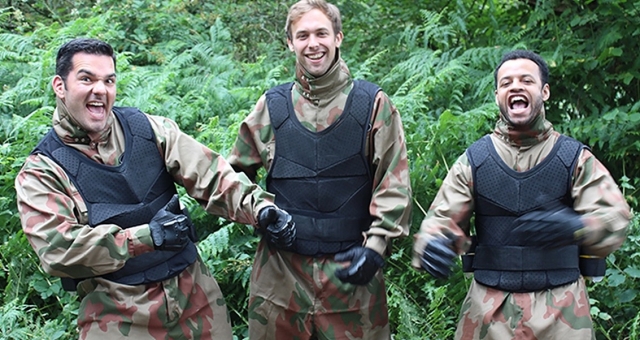  Genießen Sie Ihre Paintball-Session mit Ihren Freunden
