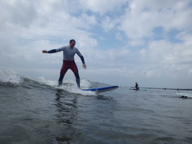 Riding waves like a pro