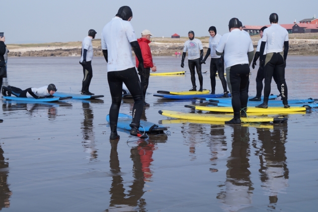 Surf training