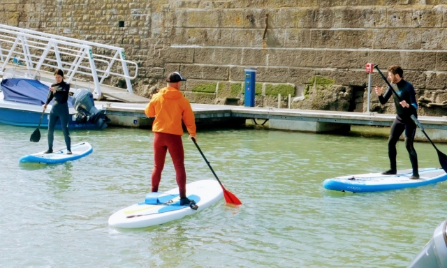 Learn how to paddle