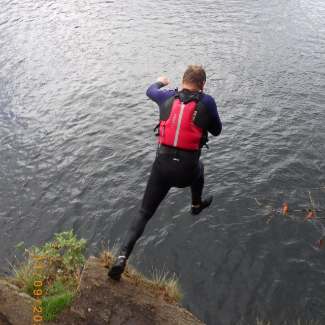 Jumping for an extreme experience