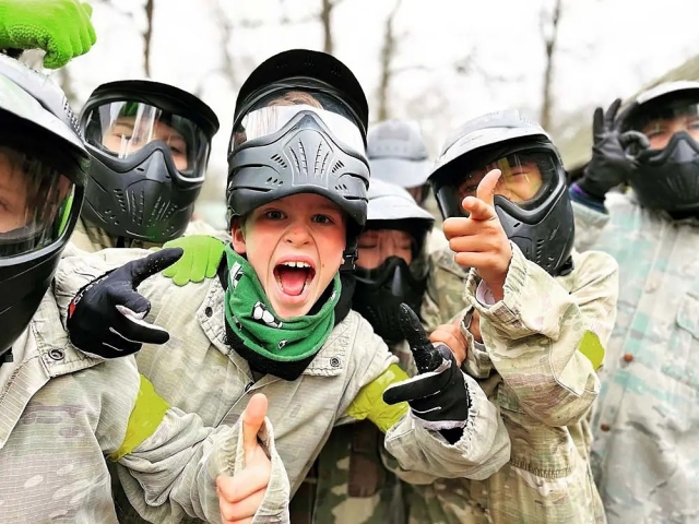  Abbiamo giochi di paintball per tutti 