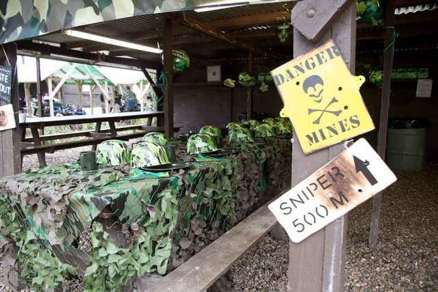  Abbiamo la sede migliore per Laser Tag 