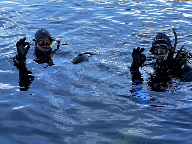Enjoy a day underwater